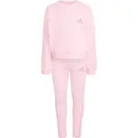 Adidas Setti - Collegepaita/Leggingsit - Clear Pink/ - - 8 v (128) - Collegesetit
