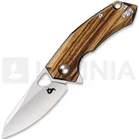 Black Fox The Corner - Satin - Zebra Wood kääntöveitsi