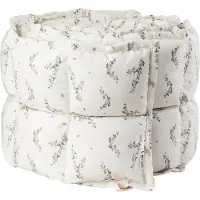 Sebra Sängyn pehmuste - Kapok - 360 x 26 cm - Powder Blossom - - OneSize - Reunapehmusteet