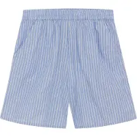 Creamie Shorts Woven Stripe - Blue - 128