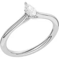 Midem Oslo yksikivinen timanttisormus 0.25ct valkokulta-160
