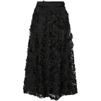 Y.A.S Yaskarly Hw Skirt S. - Show - Black - 38