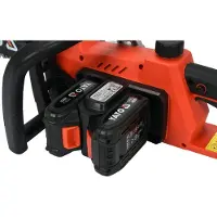 YATO Ketjusaha YT-82813; 2x18 V; 34,5 cm laippa; (ilman akkua ja laturia)