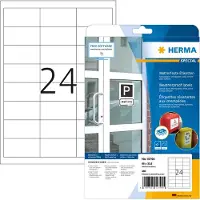Herma 10794, Valkoinen, Suorakulmio, Kiinteä, A4, Universaali, Paperi