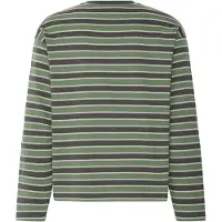 Blend Bhkhalid L/S Stripe Tee - Green - XXL