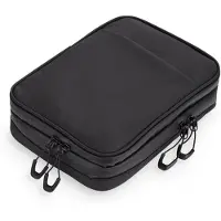 Troika BLACK CONNECTED, Polyesteri, Polyuretaani (PU), Suojakangas, Musta, Vetoketjutasku, Vetoketju, 185 mm, 46 mm (BBL30/BK)