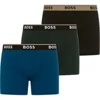 BOSS Bokserishortsit 'Power' katkero / tummansininen / musta / valkoinen