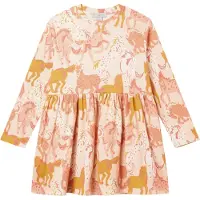 Stella McCartney Kids Mekko - Joustinneule - Vaaleanpunainen/Ora - - 6 v (116) - Mekot