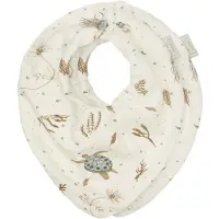 Cam Cam Copenhagen Bandana Bib, Jersey, 2-Pack - Gots - Blueberries - Cream - ONE SIZE