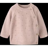Lil´ Atelier Nbnlaguna Ls Wrap Knit Lil - Pink - 74