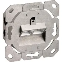 Goobay Verkkopistorasia, 2 x RJ45, Cat6a, valkoinen