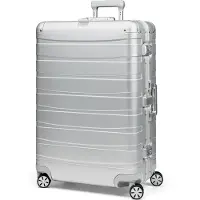 Redolz Pro Alumiini 4-pyöräinen vetolaukku L, alumiini, 77 cm Hopeanvärinen