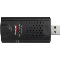 Hauppauge WinTV-dualHD, DVB-C, DVB-T, DVB-T2, USB, Musta, Windows 10, Windows 7, Windows 8, Windows Vista, 512 MB, 1024 MB (01590)