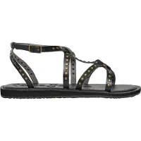 Pepe Jeans for woman. PLS700017 Rio Stud Sandals black (37), Flat, Buckle, Casual