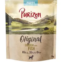 Purizon 4x1 kg Puppy kana & kala - viljaton dog kuivaruoka