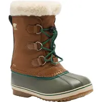 Sorel Kid´s Little Kids Yoot Pac Nylon Wp Velvet Tan, Stone Green 31
