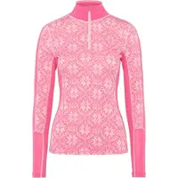 Kari Traa Women's Anna Half Zip Bubblegum Kerrasto yläosat XS