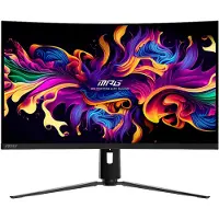 MSI MPG 321CURXDE QD-OLED, 80 cm (31.5"), 3840 x 2160 pikseliä, 4K Ultra HD, QD-OLED, 0,05 ms, Musta (9S6-3DD64T-005)