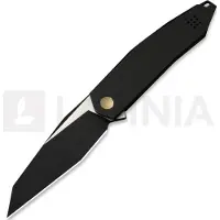 We Knife Tally kääntöveitsi, Black Titanium, Black Stonewash