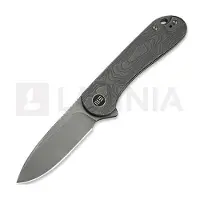 We Knife Elementum WE18062XA-2, Grey Stonewashed CPM MagnaCut, Grey Titanium pocket knife