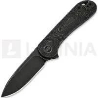 We Knife Elementum WE18062XA-1, Black Stonewashed CPM MagnaCut, Black Titanium pocket knife