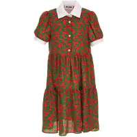Moschino Mekko - Punainen/Vihreä, Kulumista - - 12 v (152) - Mekot