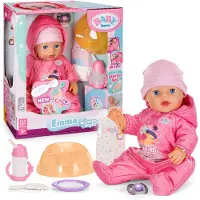Baby Born Emma Click & Play nukke, 43 cm, talviasu