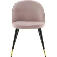 Venture Home Ruokapöydän tuoli Velvet Brass