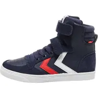 Hummel Slimmer Stadil Leather High Jr Lenkkarit, Peacoat, 28