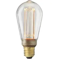 Globen Lighting Laser filament LED E27 6,4 cm, E27