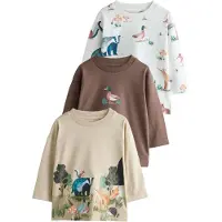 Next Paita beige / suklaa / petrooli / valkoinen