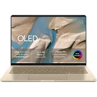 Asus Zenbook 14 Snapdragon X1/8/256 GB 14" kannettava (beige)