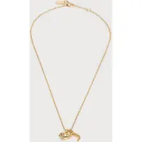 Juicy Couture Ketju 'Heart & J Charm Pendant' kulta