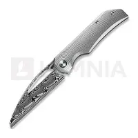Bestech Taipan - Damasteel - Titanium kääntöveitsi, harmaa