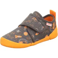 Superfit Sisäkengät 'VENTI' harmaa / mudanvärinen / tummanoranssi