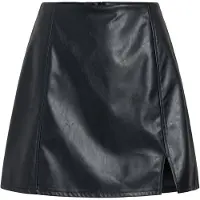 Vila Vidagmar Cammi Hw Short Skirt- Noos - Black - 36