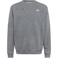Under Armour Men's UA Rival Fleece Crew Castlerock Light Heather Pitkähihaiset treenitopit M