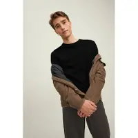 Jack & jones Jprmerino Knit Crew Neck Noos - Black - S