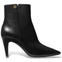 Michael Kors for woman. 40F6DNME5L Black Daniela Heeled leather ankle boots (8.5), 5 to 8 cm, None, Casual