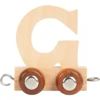 Small Foot - Wooden Letter Train - G - 12 pieces