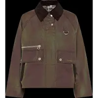 Barbour Cottingham Wax Jacket - Khaki green - 40