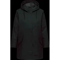 ONLY Carmakoma Carsally Teddy Raincoat Otw - Black - 50-52