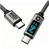 Mobile Origin LED Display USB-C Cable 240W 80Gbps 8K/60Hz - 1.5m