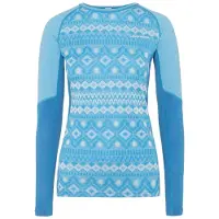 Kari Traa Women's Malia Long Sleeve Ocean Kerrasto yläosat XL