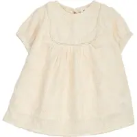 Müsli Poetry Puff S/S Dress Baby - Cream - 92