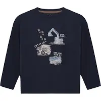 Minymo T-Shirt Ls - Navy - 110