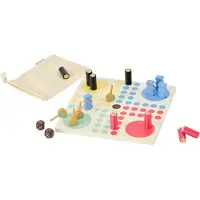 Kids Concept Ludo-lautapeli Swedish Candy Swedish Candy One Size Punainen One Size Pojat, Tytöt