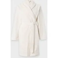 Hunkemoller Robe Short Jacquard Fleece - Grey - XS/S