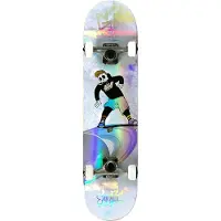 Enuff Skully Skeittilauta - Hologram Mini Valmis - Valkoinen - - OneSize - Skeittilaudat