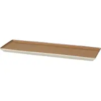 Broste Copenhagen Eli lautanen 12x34 cm Caramel brown